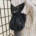 Black & White Butterfly Cropped Jacket