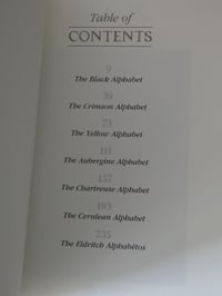 Image 4 of The Variegated Alphabet - Numbered Edition - Signed PC