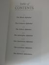The Variegated Alphabet - Numbered Edition - Signed PC