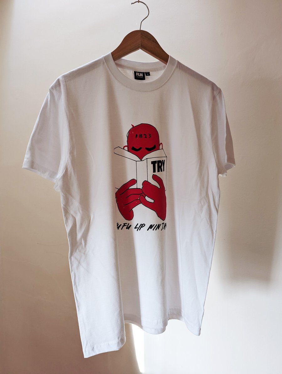 Image of "TRY" T-SHIRT by FUFU LIP NINJAS