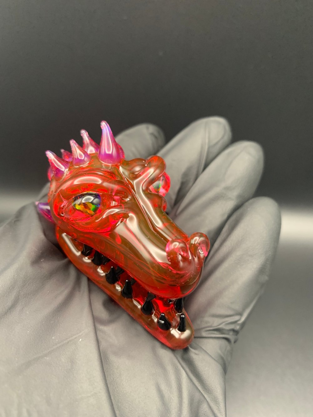 FIRE WYVERN #4 Gold Ruby and Telemagenta 