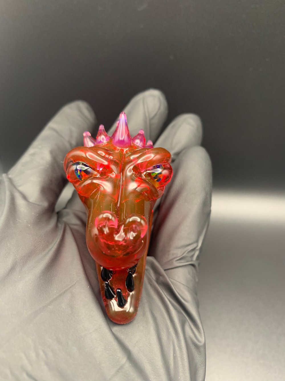 FIRE WYVERN #4 Gold Ruby and Telemagenta 