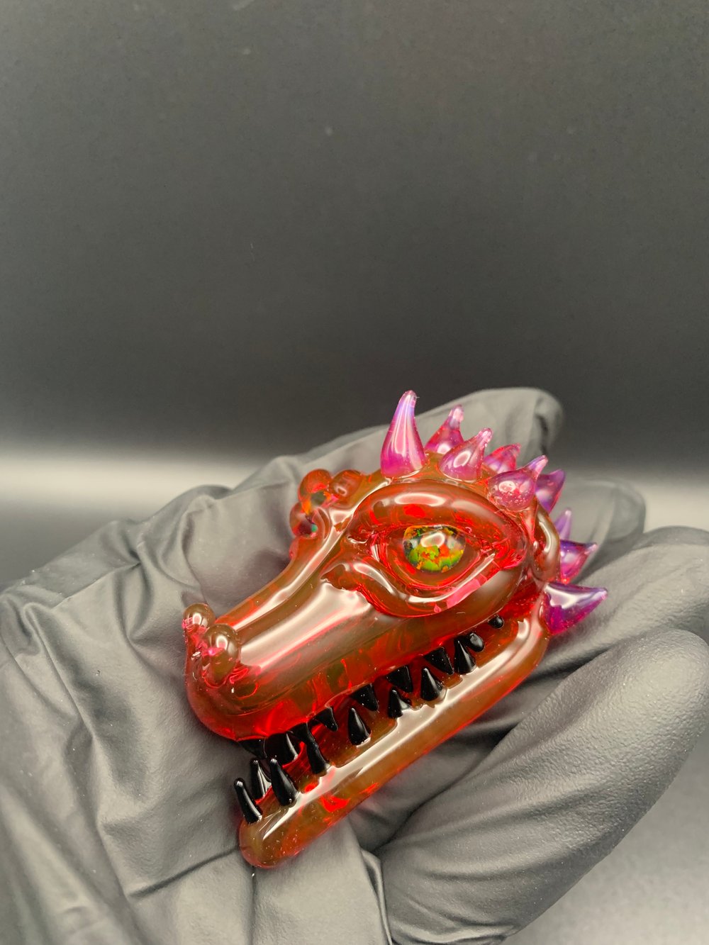 FIRE WYVERN #4 Gold Ruby and Telemagenta 