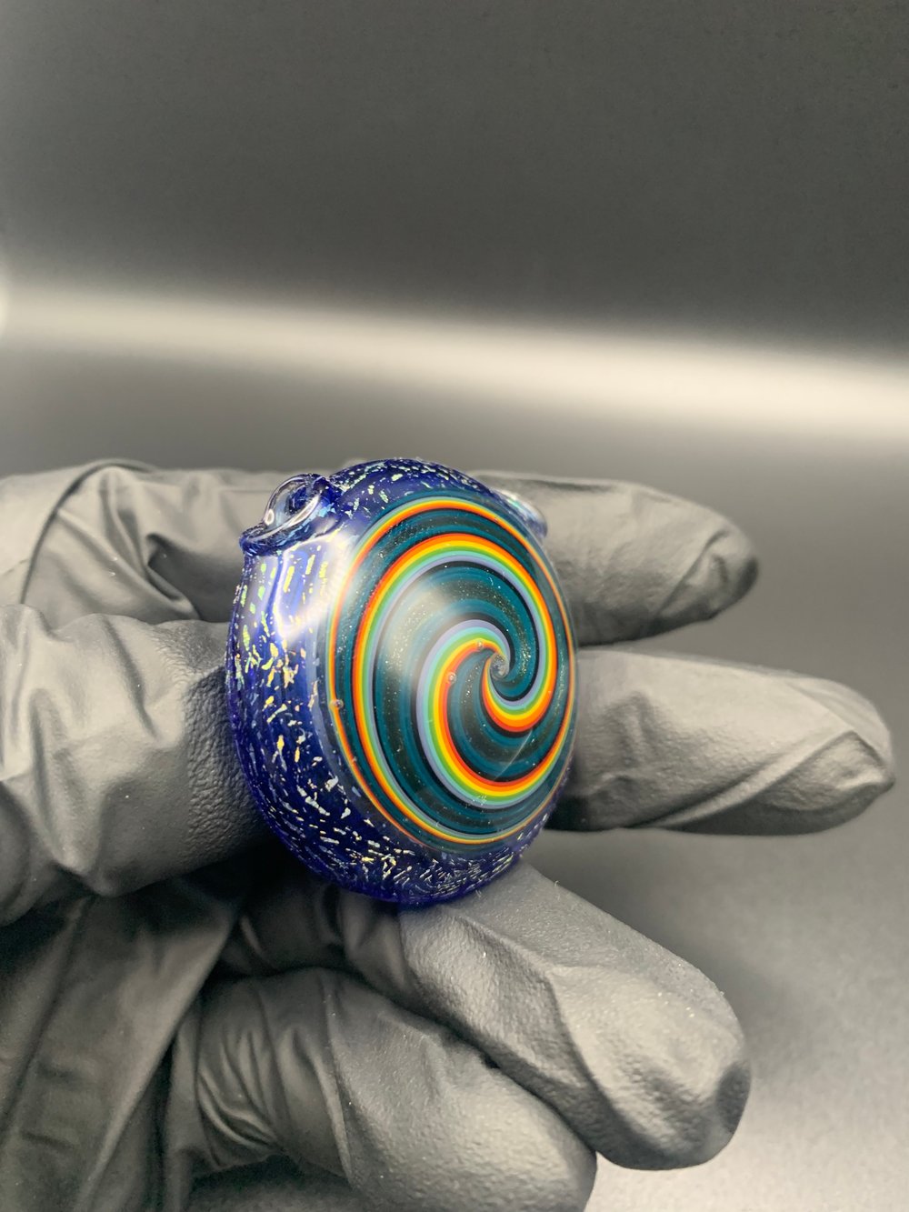 DICHRO Rainbow Swirl Pendant