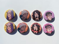 Image 1 of DCD2 (Gabe, Travie, William, Patrick) 1.5in Button Pins