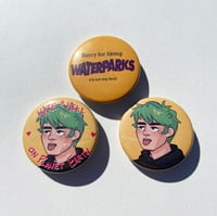 Image 1 of Waterparks 1.5in Button Pins