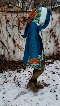 Image 1 of reversible hooded jacket #1 