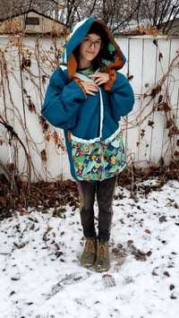 Image 3 of reversible hooded jacket #1 