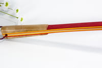 Image 2 of Handmade Wood Back Scratcher from Spectraply Tequila Sunrise with Maple Accent, Wooden Backscratcher