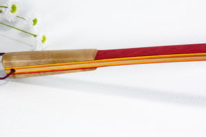 Image of Handmade Wood Back Scratcher from Spectraply Tequila Sunrise with Maple Accent, Wooden Backscratcher