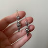 Mandrake Earrings - Silver