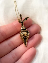 Mandrake Pendant - Bronze