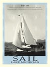 Sail Lake MIchigan Print No. [001]