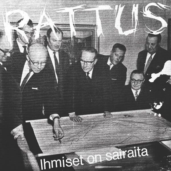 Image of Rattus - "Ihmiset On Sairaita" 7" EP