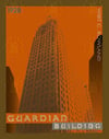Guardian Building Detroit Michigan Vintage Style Travel Poster Art | Print No 024