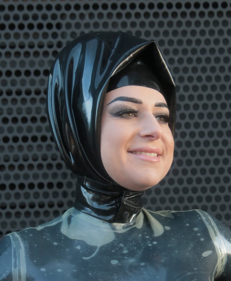 Image of Latex Headscarf NEW STYLE
