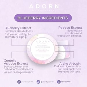 Image of ADORN: BLUEBERRY WHIPPED SCRUB
