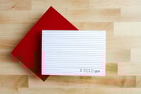 I Told You Card