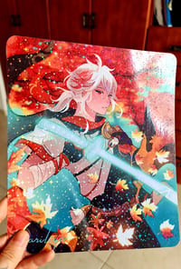 Image 1 of Kazuha print - holo glitter "starlights"