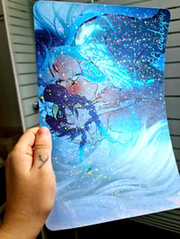 Image 2 of xiaoven - holo glitter "starlight" sparks print