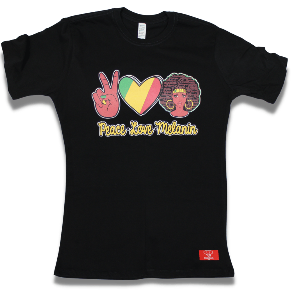 Image of PEACE. LOVE. MELANIN - Limited Edition Tee
