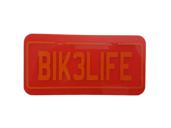 Image of BIKELIFE Plate