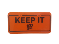 Image 3 of KEEP IT 100 Plate