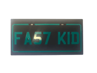 Image 1 of FAST KID Plate