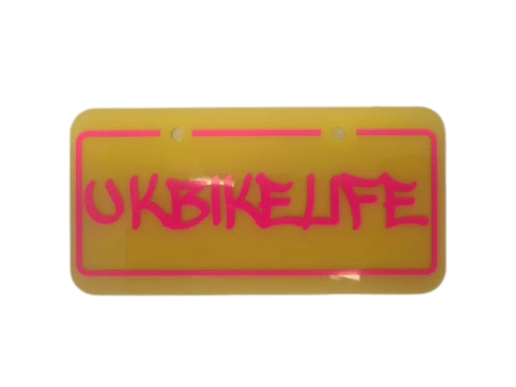 Image of UKBIKELIFE Plate