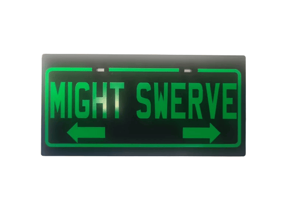 Image of MIGHT SWERVE Plate