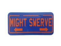 Image 4 of MIGHT SWERVE Plate