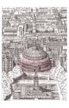 Royal Albert Hall, Signed Typewriter Art