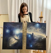 Image 2 of Horsehead and Flame Nebulae | Diptych
