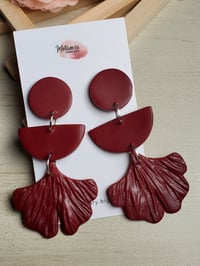 Image 4 of Earrings | Aretes Ana Leaf