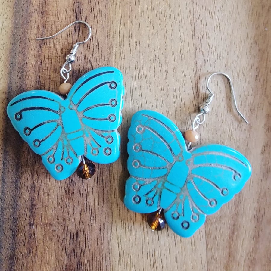 Image of Butterfly earrings