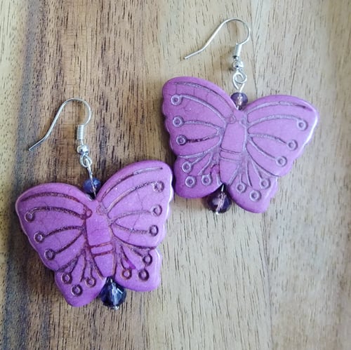 Image of Butterfly earrings �� 