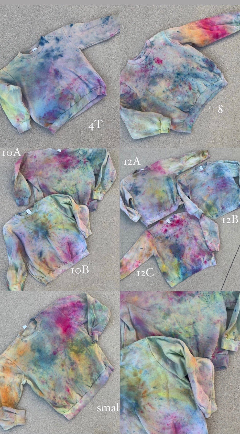 Image of desert painted sweatshirt