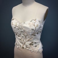 Image 1 of Climbing Vines Embellished Bridal Bustier