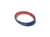 Image 1 of 2-Colour Loud N Lit Wrist Band