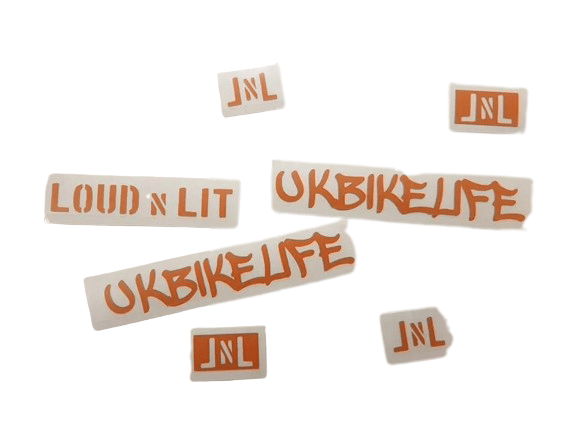 Image of UKBIKELIFE Sticker Pack