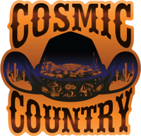 Cosmic Country Hat Sticker