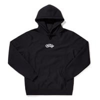 Image 1 of PREMIUM HEAVYWEIGHT REPEAT HOODIE - BLACK