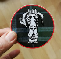 Image 4 of Barry Plaid Sticker