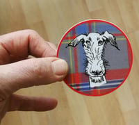 Image 3 of Wolfhound Plaid Sticker