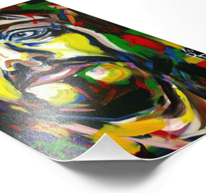 Image of No Fear Print