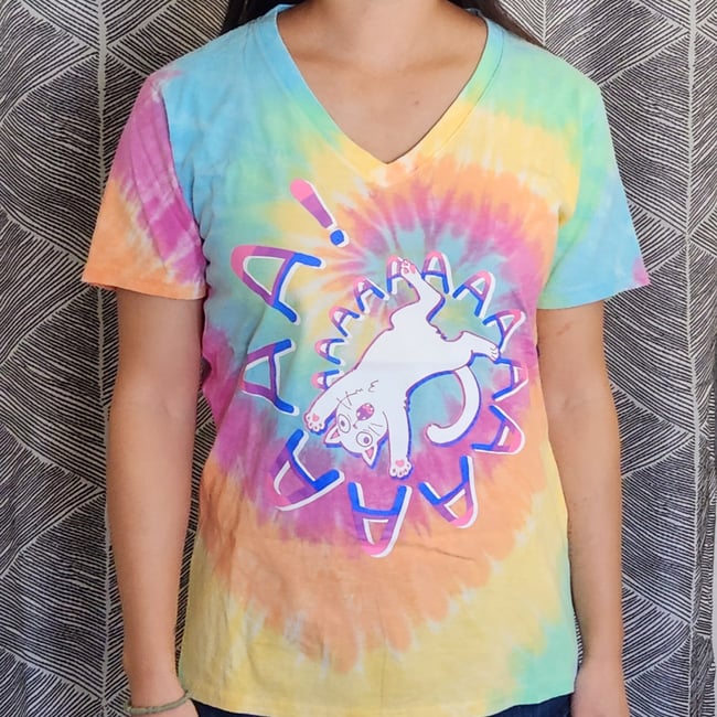 Pastel Rainbow Tie Dye Shirt