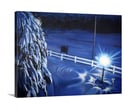 Light In A Dark Winter Print