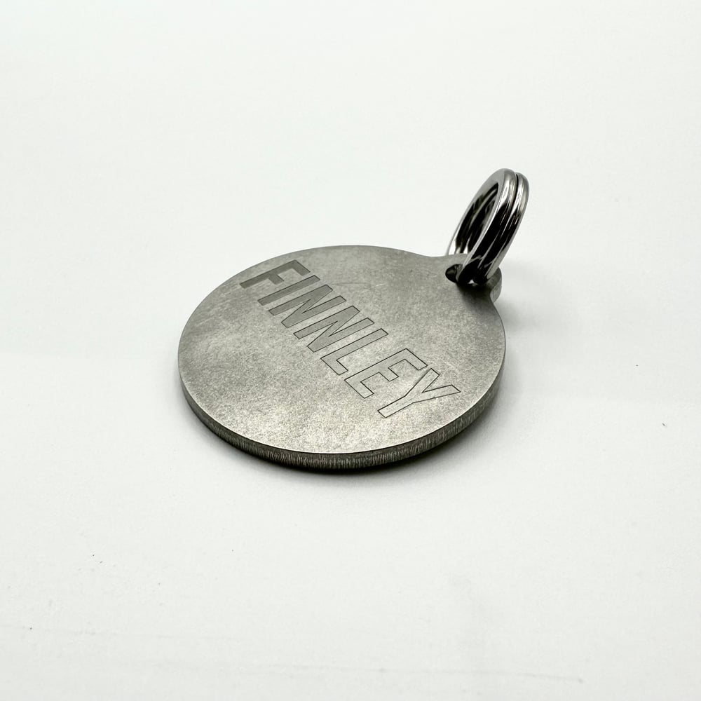 Heavy Duty 316 Stainless Steel Dog Tag