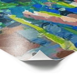 Image of Light And Hibiscus On Kirk Avenue Print 