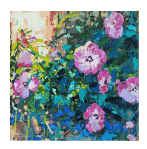 Image of Light And Hibiscus On Kirk Avenue Print 